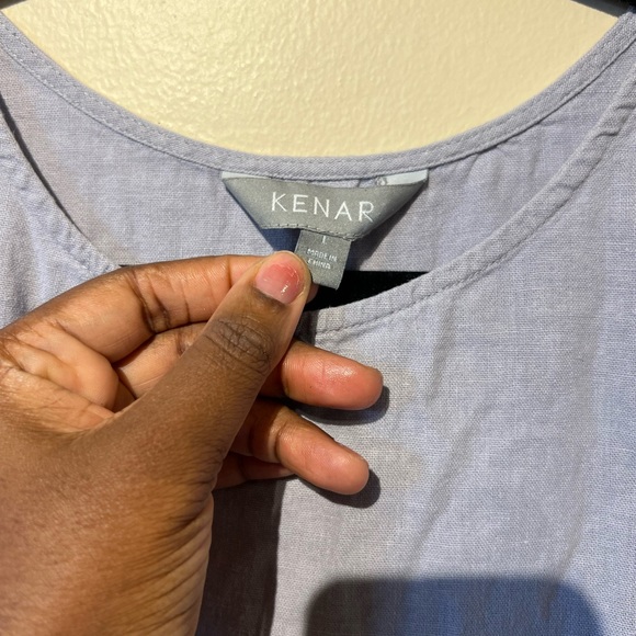 Kenar size large linen midi dress…. - Picture 3 of 8